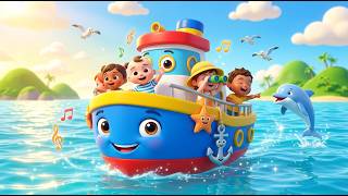 Big Ship Sail Song | Ocean Travel Fun for Kids 🛳️🌊 | Nursery Rhymes & Kids Songs | #KidsSong #Oce