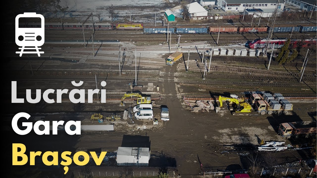 Modernizare Calea Ferată Gara Brașov Ep 7 🚆 23.01.2025