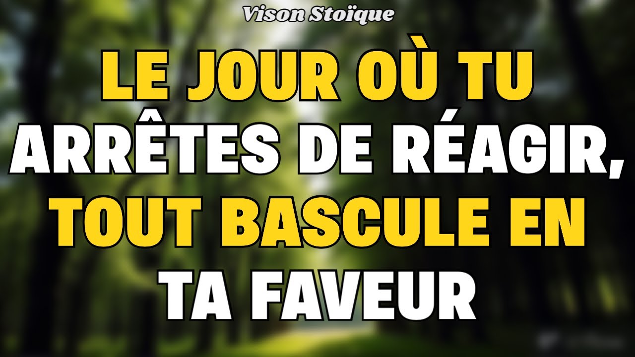 Ton silence fera tout le travail : arrête de les poursuivre