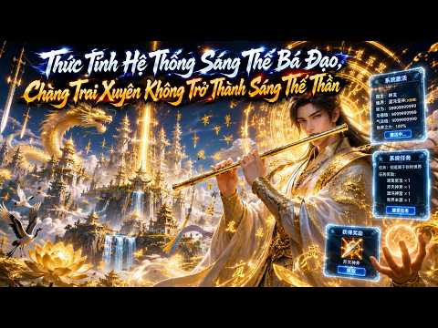 Thức Tỉnh Hệ Thống Sáng Thế Bá Đạo, Chàng Trai Xuyên Không Trở Thành Sáng Thế Thần tập 1