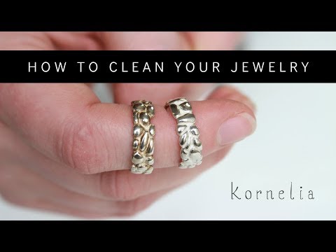 Como limpar sua jóia - Remove manchas de jóias de prata