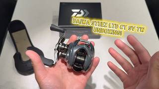 DAIWA STEEZ LTD CT SV TW Unboxing! I Feel BAD Using THIS REEL