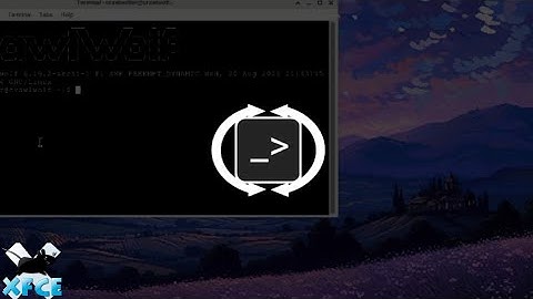 How to change the default terminal in the XFCE Desktop environment