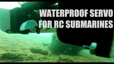 Waterproofing a Servo Motor for RC Submarine Dives!