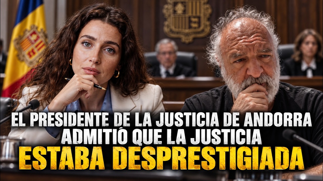 EL PRESIDENTE DE LA JUSTICIA DE ANDORRA ADMITIÓ QUE LA JUSTICIA ESTABA DESPRESTIGIADA