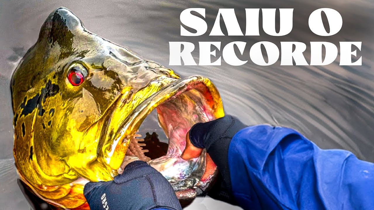 ERA PARA SER UMA PESCARIA NORMAL ATÉ QUE O TROFÉU QUE EU SEMPRE SONHEI APARECEU… ME FEZ TREMER.