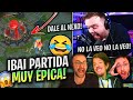 Ibai la partida ms pica en flex de lol con xokas knekro skain y reven risas aseguradas