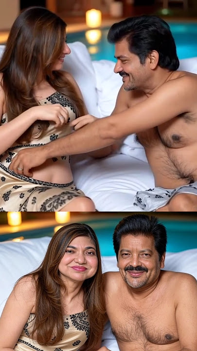 Udit Narayan and Alka yagnik romance time #viral #viralvideo #viralshort #shortvideos #shorts