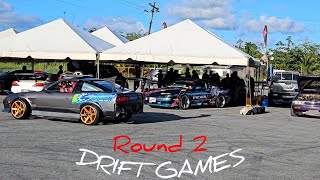 DRIFT GAMES ROUND 2! More cars, close calls crash and funny moments screenshot 3