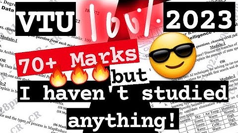 VTU 2023 Externals 70+ marks Best Video💯SUPER TRICKS 🤩🎯NEW UPDATE 🔥🔥🔥 7SEM CSE ISE #vtu #2023