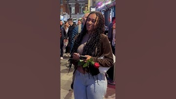 A rose from a stranger