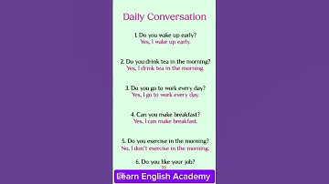 Do you wake up early #learnenglishonline #englishquestionsanswers #short #englishanswer