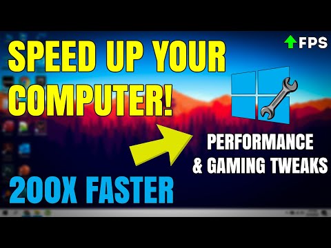 How to Make your PC & LAPTOP 200% Faster (GAMING/PERFORMANCE GUIDE)