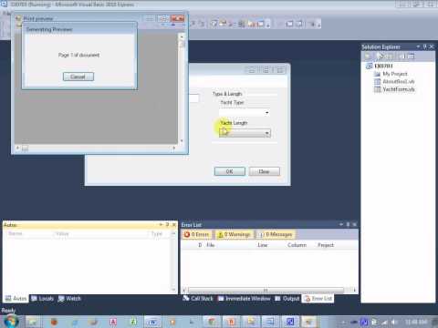 Visual Basic Project 7.03 Graphical User Interface