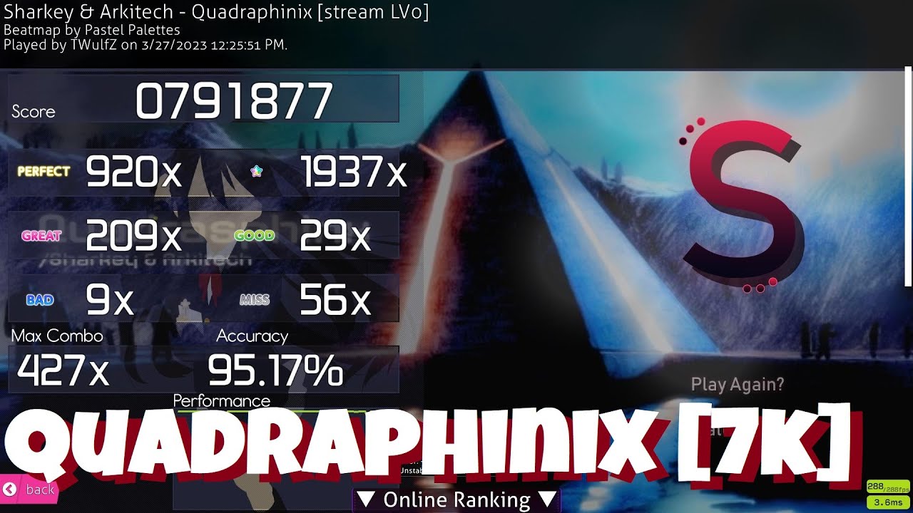 Quadraphinix S⭐6.74 [7K] 791k 95.17% - YouTube