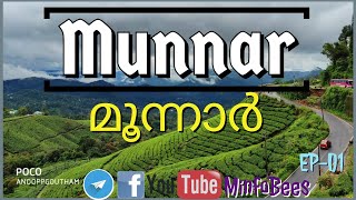 A DRIVE TO MUNNAR || മൂന്നാര്‍ || Highest Peak || Echo Point | Kerala road Trip || MinfoBees