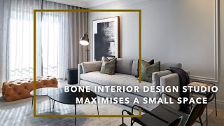 Bone Interior Design Studio skillfully maximise the potential of a small apartment