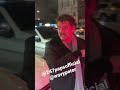 Pedro Pascal check out of his soho hotel and stopped for fans before leaving #pedropascal #starwars