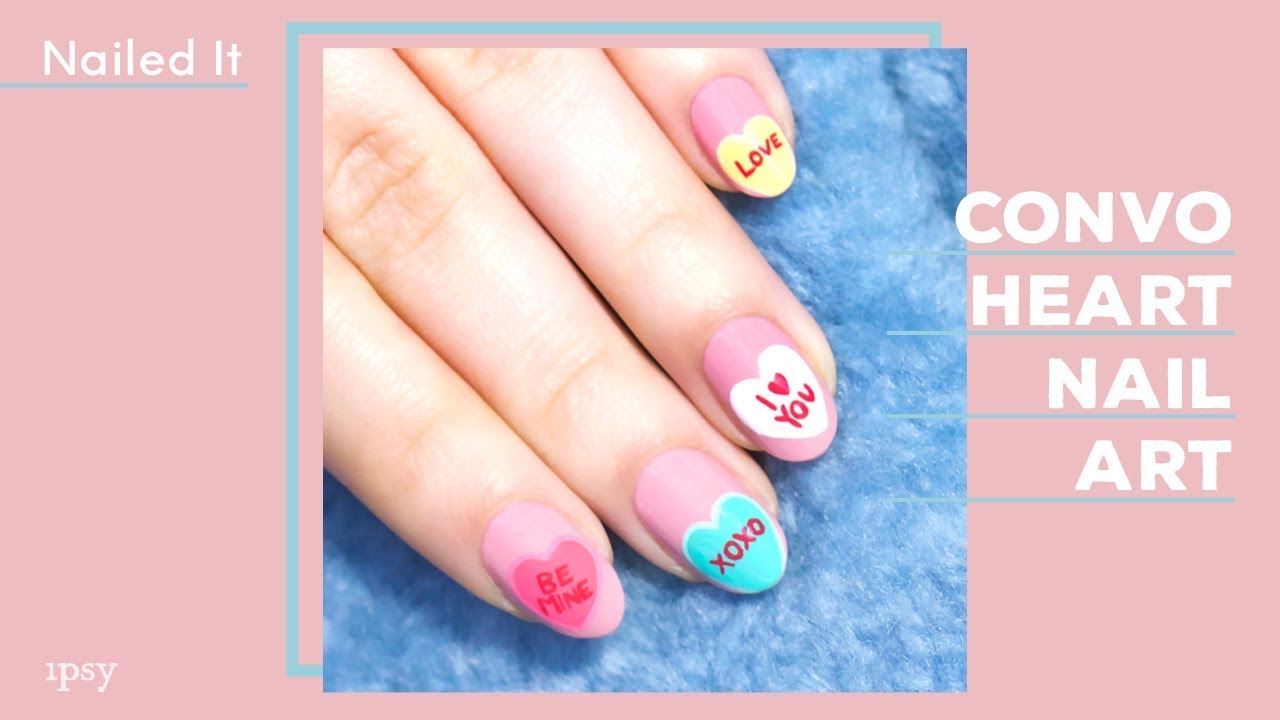 Candy hearts 💗 : r/Nails