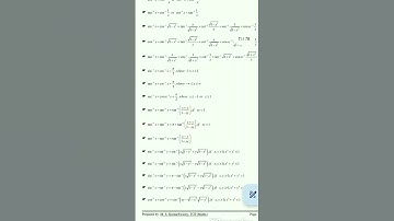 The Most Important Formula Inverse Trigonometric Function Class 12#shortsvideo
