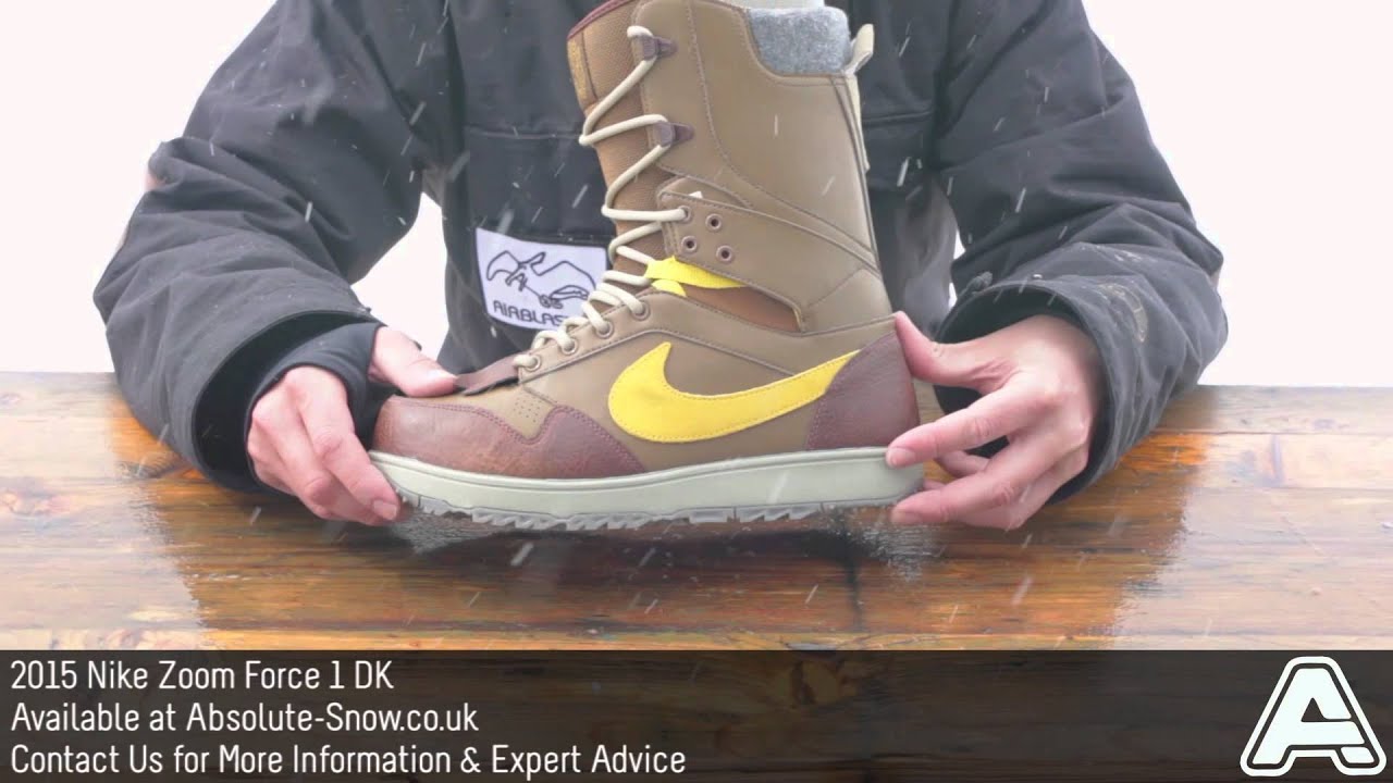 nike zoom force 1 snowboard boots review