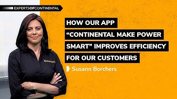 How to avoid productions downtimes -  Conti Make Power Smart  | Continental