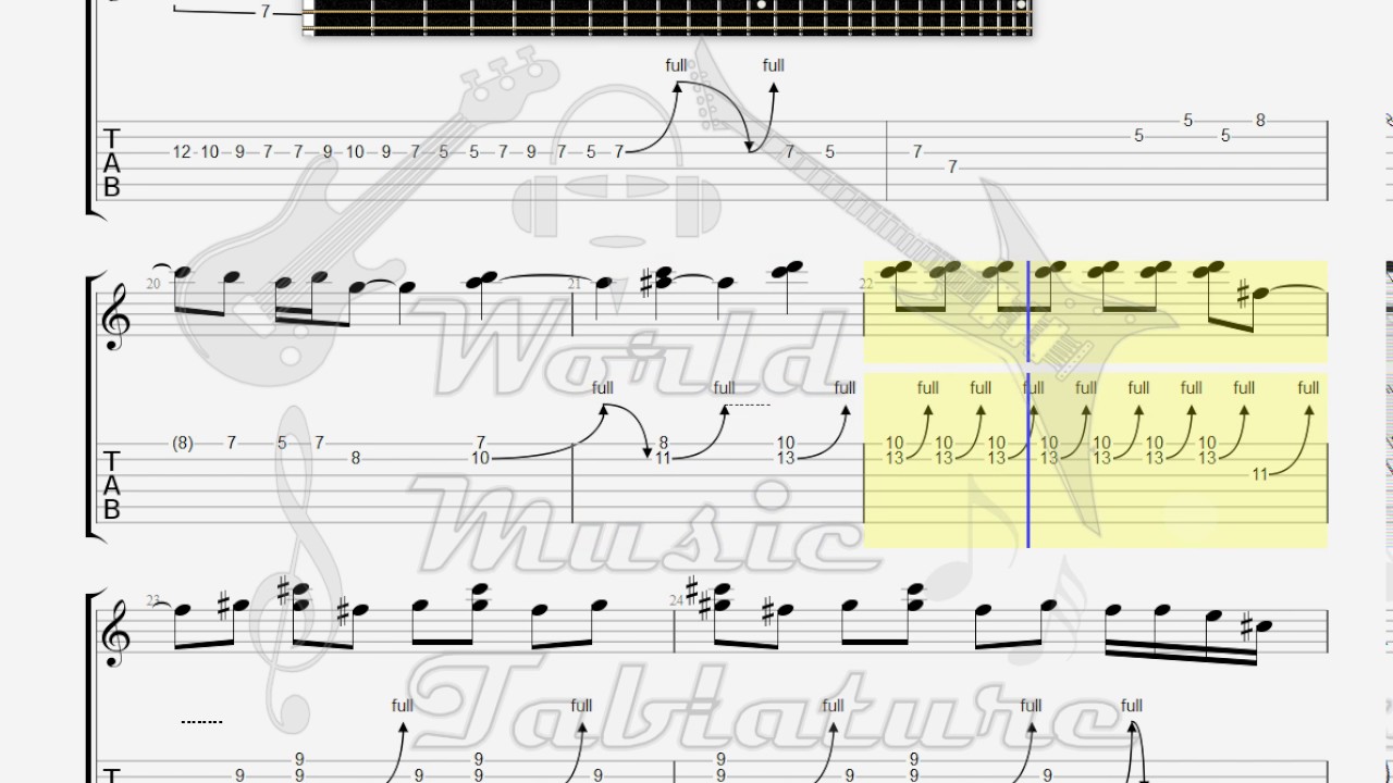Dr Sin   Isolated GUITAR TAB