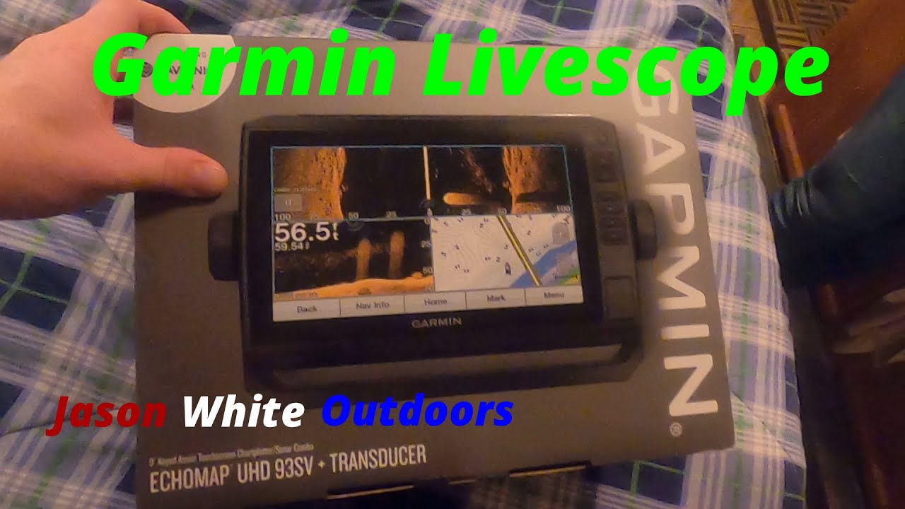 2021 Garmin Livescope LVS32 Unboxing 