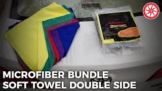 Microfiber Bundle Soft Towel Double Side | PakWheels Auto Parts & Accessories screenshot 2