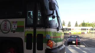 Santa Rosa to San Francisco via 101 Golden Gate Transit Bus
