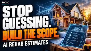 Stop Guessing, Build the Scope | AI Rehab Estimates & Draw Schedules