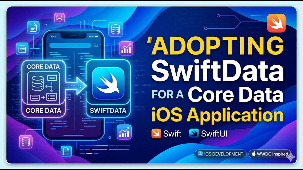 📱Adopting SwiftData For A Core Data iOS Application | iOS Development ...