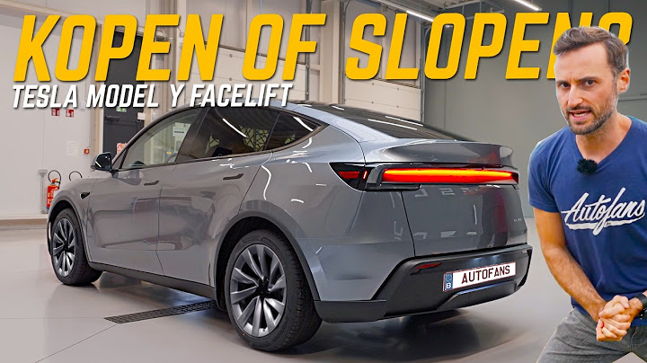 Tesla Model Y facelift 2025 | Dit is er nieuw!