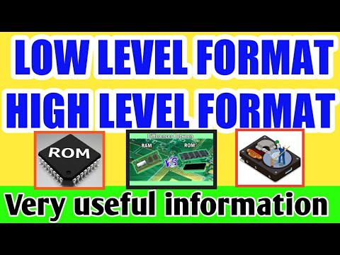 🌈 2021 LL format low level formatting and high level formatting and low level formatting tricks