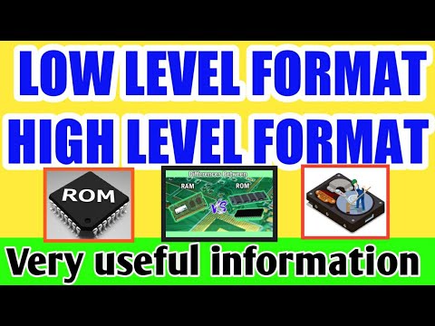 π 2021 LL format low level formatting and high level formatting and low level formatting tricks