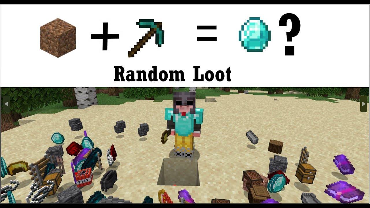 Minecraft but everything is random - YouTube