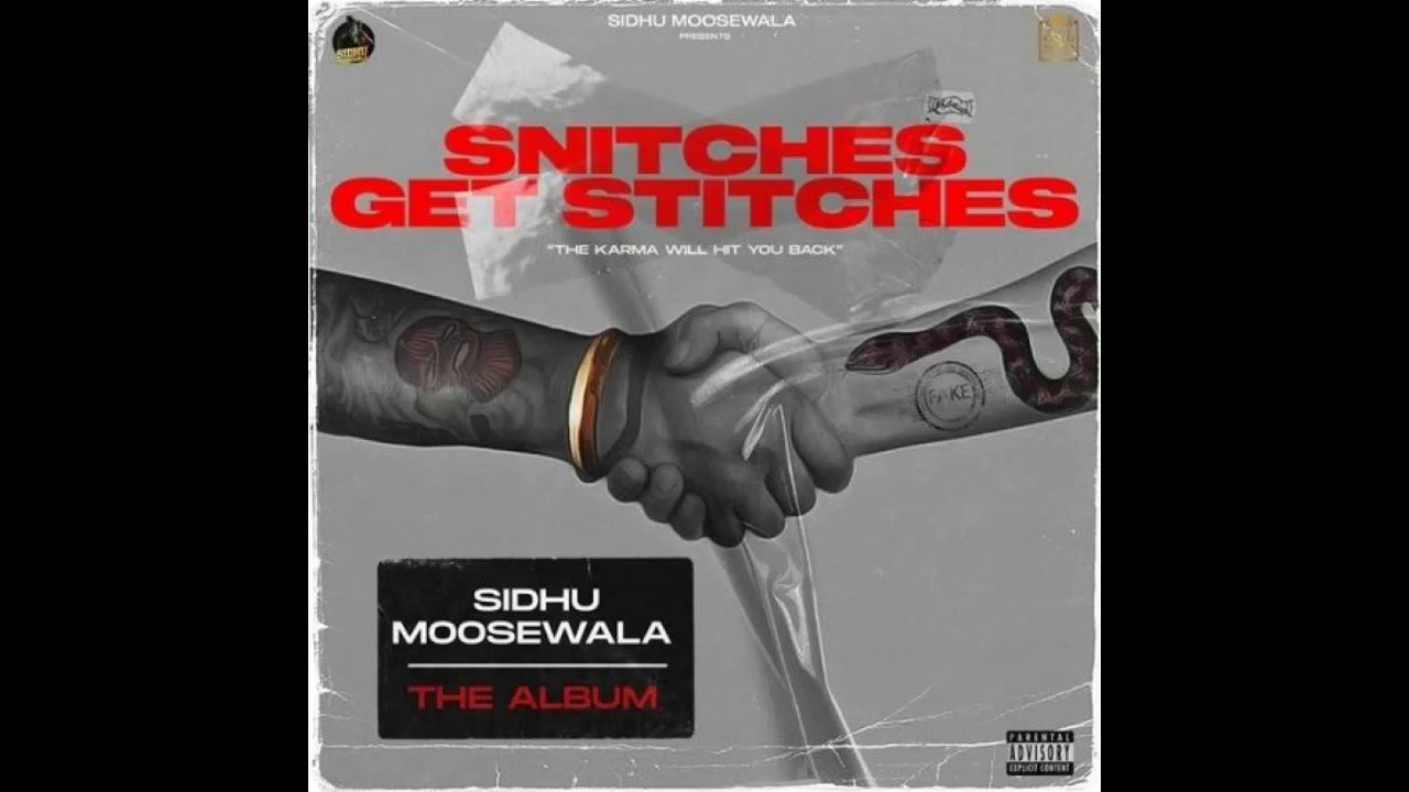 PITTAL   Sidhu Moose Wala  Snitches Get Stitches  Latest Punjabi Album 2020