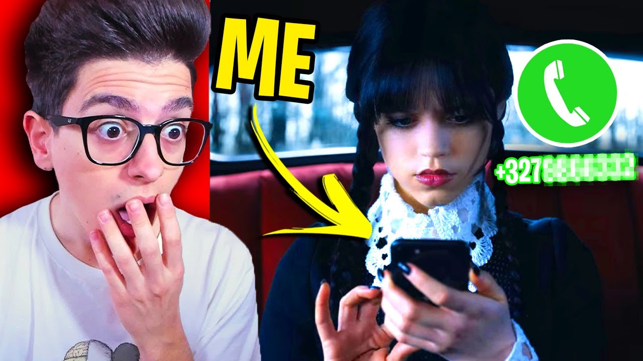 HO CHIAMATO MERCOLEDÌ ADDAMS NELLA VITA REALE?!! (Wednesday)