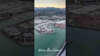 First Time Flying Into Nelson? This Is What Awaits 🛩️🌄 #travel #scenery
