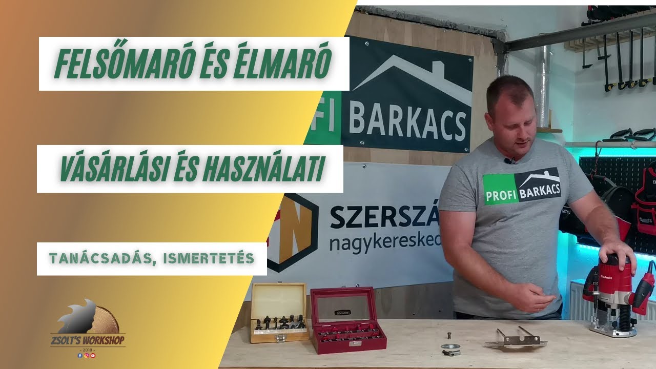 Felsőmaró bemutató és ismertető videó