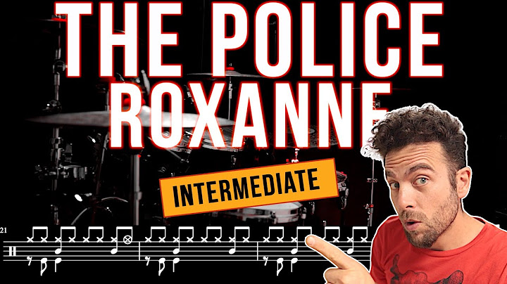 Roxanne Drums version - Drums performance video thumbnail