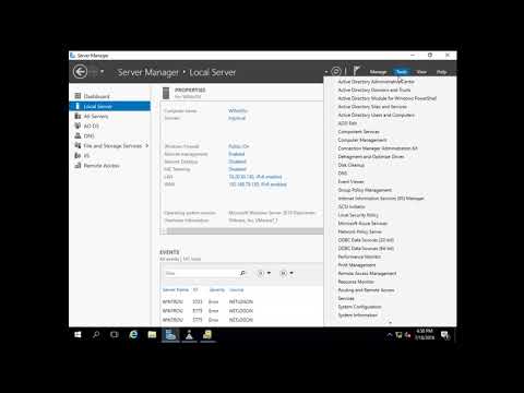 Configuring One Way Forest Trust with Selective Authentication Windows Server 2016