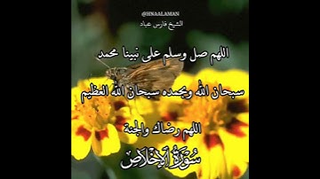 سورة الإخلاص | الشيخ فارس عباد،استغفر الله العظيم واتوب اليه، تلاوه خاشعه(4)