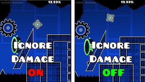 Geometry Dash 2.206 Ignore Damage Bug