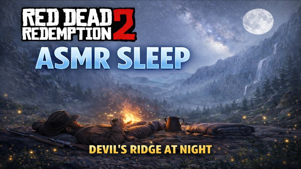 Dead Ridge Foggy Nights in Devils Ridge - Red Dead Redemption 2 Sleep ASMR - YouTube