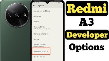 How to enable developer options in Redmi A3 || Redmi A3 me developer options kaise enable kare ||