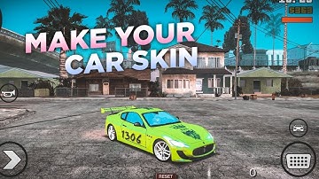 Make Your Own Car Textures on Android || GTA Sa Android Car Texture Tutorial || HR Mods