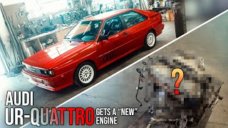 Engine-Swapping An Audi Quattro - Street Car Build Ep. 1