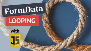 Looping over FormData with modern JavaScript
