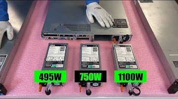 Dell PowerEdge R630 Server Series | Power Supplies | Options | How to Install PSU | Hotswap